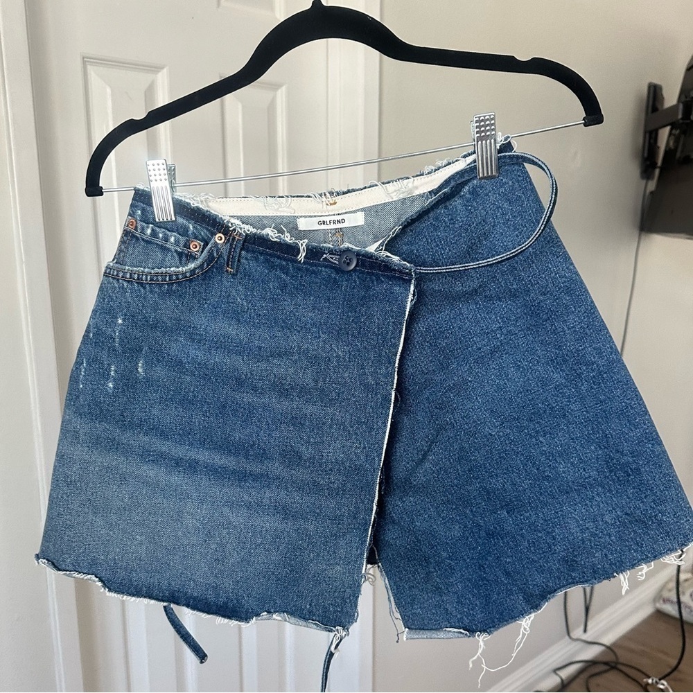 ELLA Reconstructed Wrap Skirt
